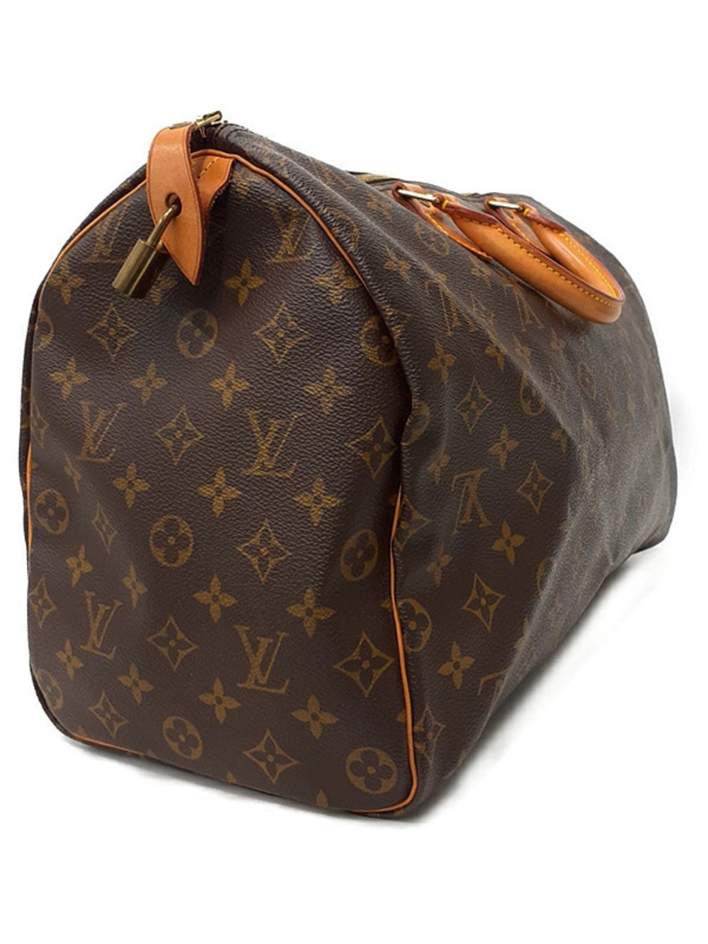 Louis Vuitton Monogram brown Boston Bag Speedy Brown